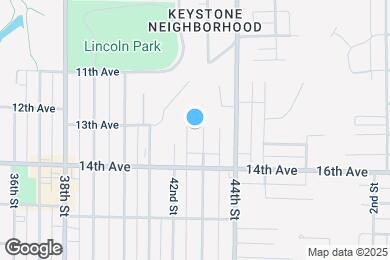 Map image of the property - 1308 43rd St