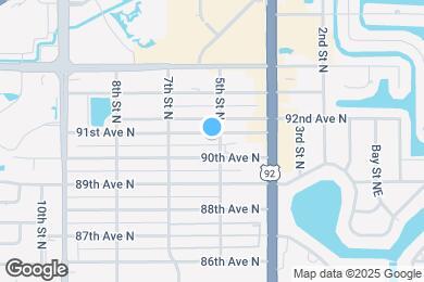 Map image of the property - 510 91st Ave N
