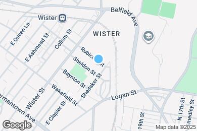 Map image of the property - 4934 Rubicam St