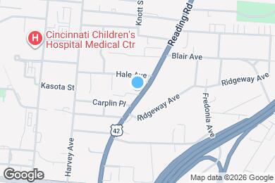 Map image of the property - 3337 Reading Rd