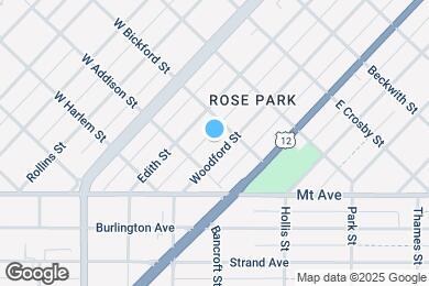 Map image of the property - 827 Woodford St