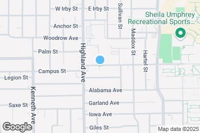 Map image of the property - 230 E Virginia St