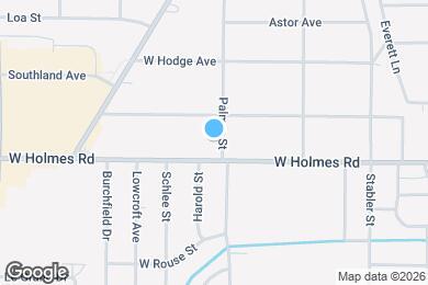 Map image of the property - 3322 Palmer St