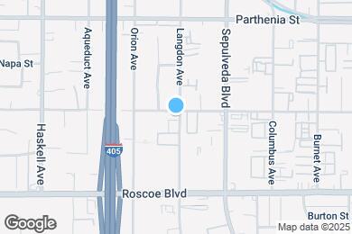 Map image of the property - 8453 Langdon Ave