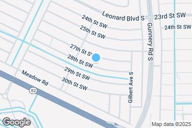 Map image of the property - 4438 28th St SW