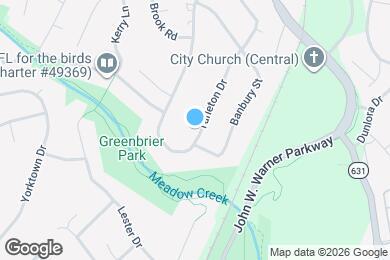 Map image of the property - 2115 Tarleton Dr