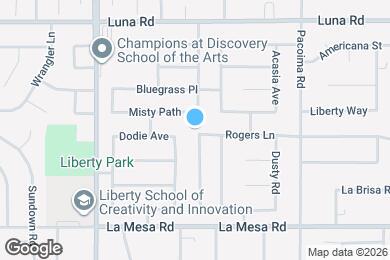 Map image of the property - 13900 Nelliebell Dr