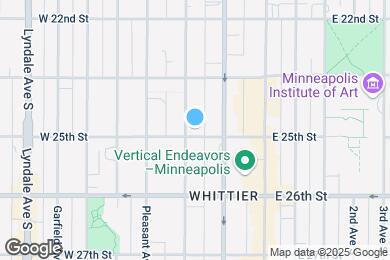 Map image of the property - 2449 Pillsbury Ave S
