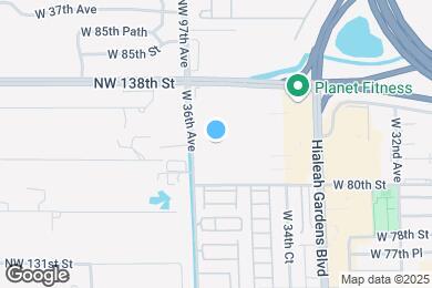 Map image of the property - 8013 W 36th Ave