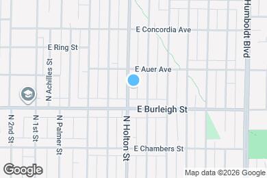 Map image of the property - 3138 N Holton St