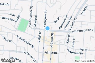 Map image of the property - 21 W Carpenter St