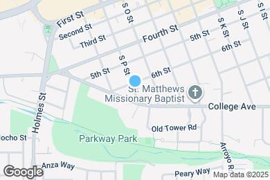 Map image of the property - 660 S P St
