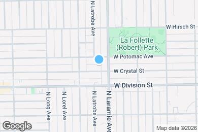 Map image of the property - 5216 W Crystal St