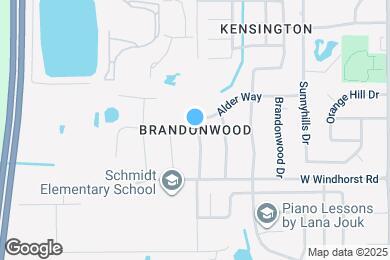 Map image of the property - 13 brandonwood