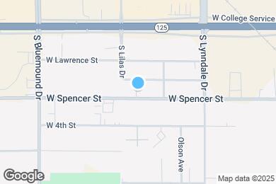 Map image of the property - 2804 W Spencer St