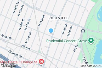 Map image of the property - 196 Roseville Ave