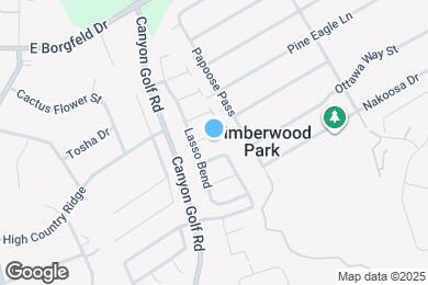 Map image of the property - 818 Cowhide Dr