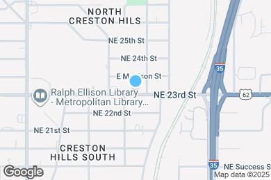 Map image of the property - 2313 NE 23rd St