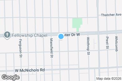 Map image of the property - 17380 Rutherford St