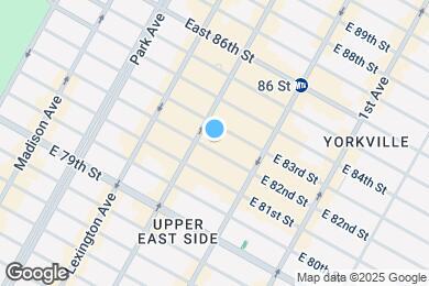 Map image of the property - 350 E 82nd St