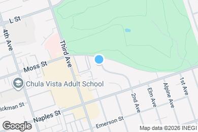 Map image of the property - 1038 2nd Ave