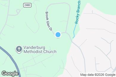Map image of the property - 241 Brook Glen Dr