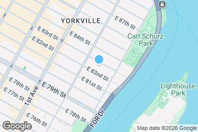 Map image of the property - 518 E 83rd St