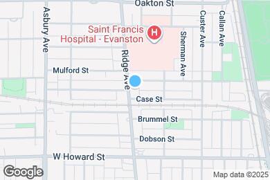 Map image of the property - 231 Ridge Ave