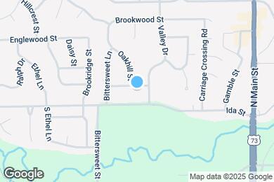 Map image of the property - 409 Oakbrook Dr