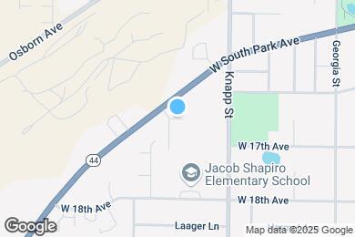 Map image of the property - 1137 W South Park Ave