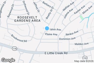 Map image of the property - 8036 Halprin Dr