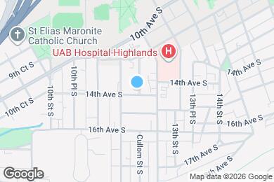 Map image of the property - 1150 14th Ave S