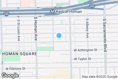 Map image of the property - 3240 W Polk St