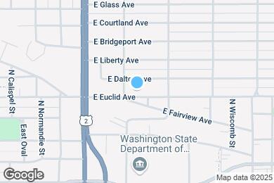 Map image of the property - 117 E Euclid Ave