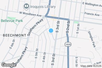 Map image of the property - 318 W Kenwood Way