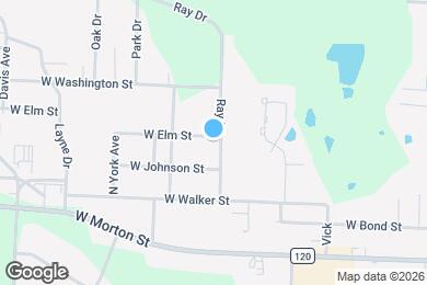 Map image of the property - 2500 W Elm St