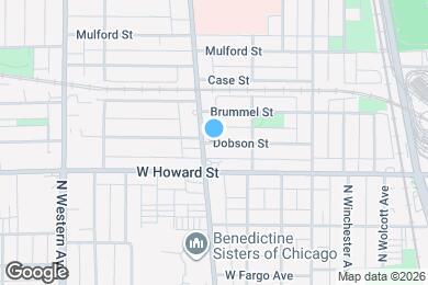Map image of the property - 833 Dobson St