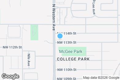 Map image of the property - 829 NW 113th St