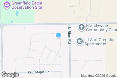 Map image of the property - 1854 Cascades Dr