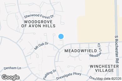 Map image of the property - Meadowfield Townhomes of Rochester Hills