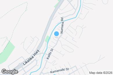 Map image of the property - 2828 Kalihi St