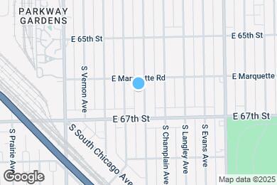 Map image of the property - 6620 S Saint Lawrence Ave