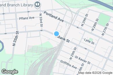 Map image of the property - 3022 Bank St