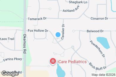 Map image of the property - 2094 Fox Hollow Dr