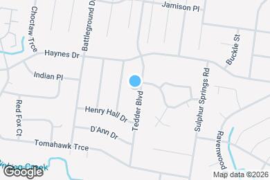 Map image of the property - 2251 Tedder Blvd