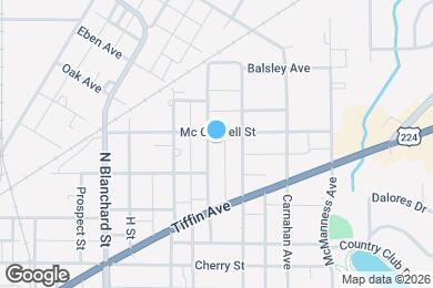 Map image of the property - 629 Dayton Ave