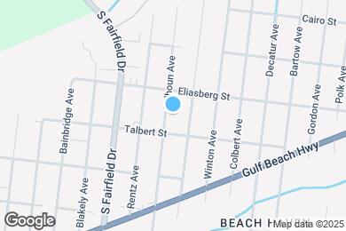 Map image of the property - 830 Calhoun Ave