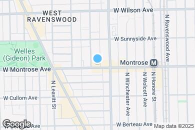 Map image of the property - 2022 W Montrose Ave