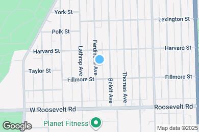 Map image of the property - 1026 Ferdinand Ave