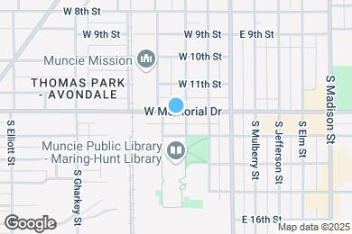 Map image of the property - 309 W Memorial Dr